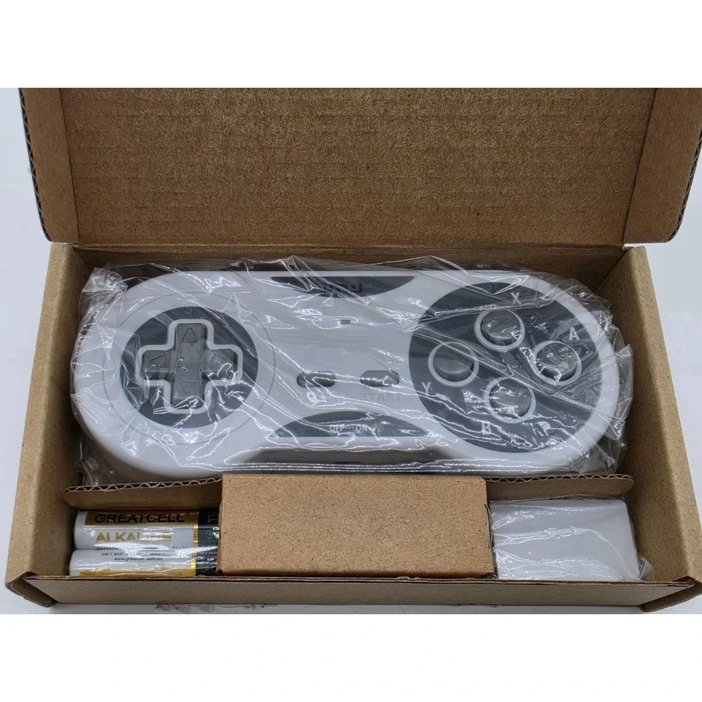 iMW Wireless Gaming Controller for NES and Super NES Classic Edition - Grey
